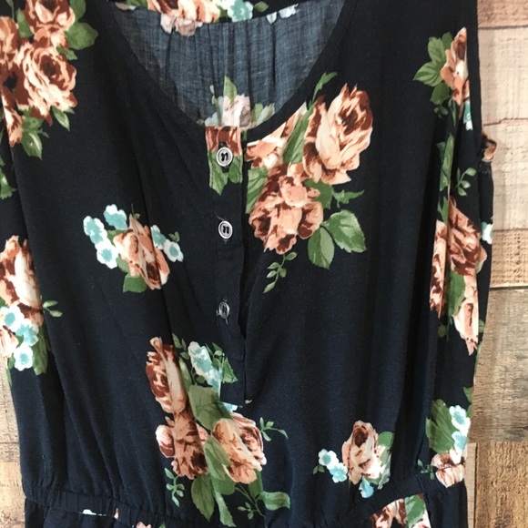 Forever21 Floral Jumpsuit - Picture 6 of 6